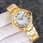TW Factory Cartier Ballon Bleu De Quartz Movement White Face Lady Watch